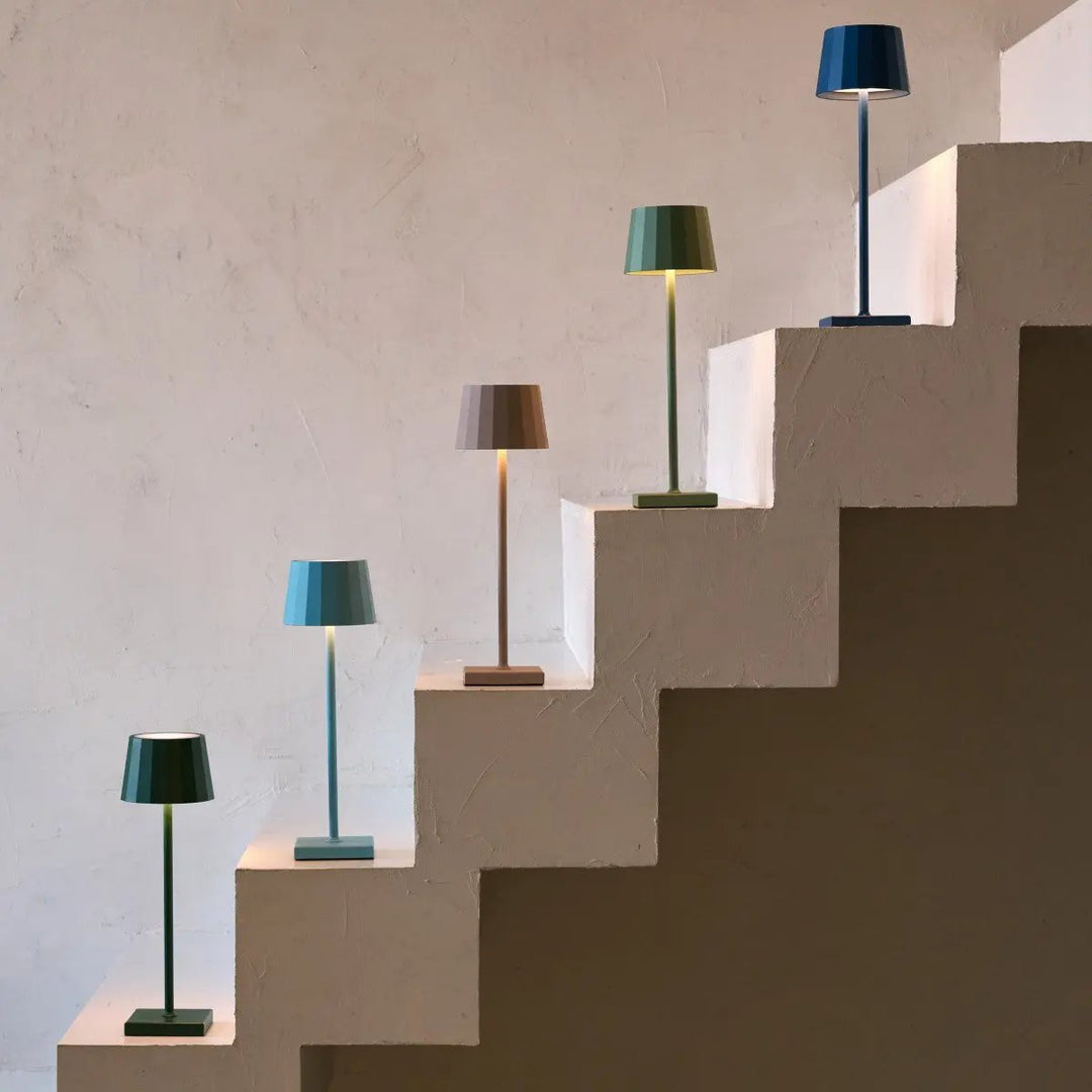 Lampe de table rechargeable rose Flamingo Wouter | Chargement sans fil et autonomie de 120 heures