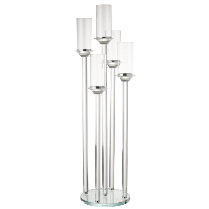 chandelier centre de table verre