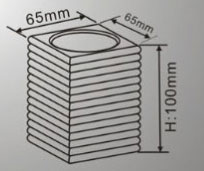 photophore en verre pour horeca