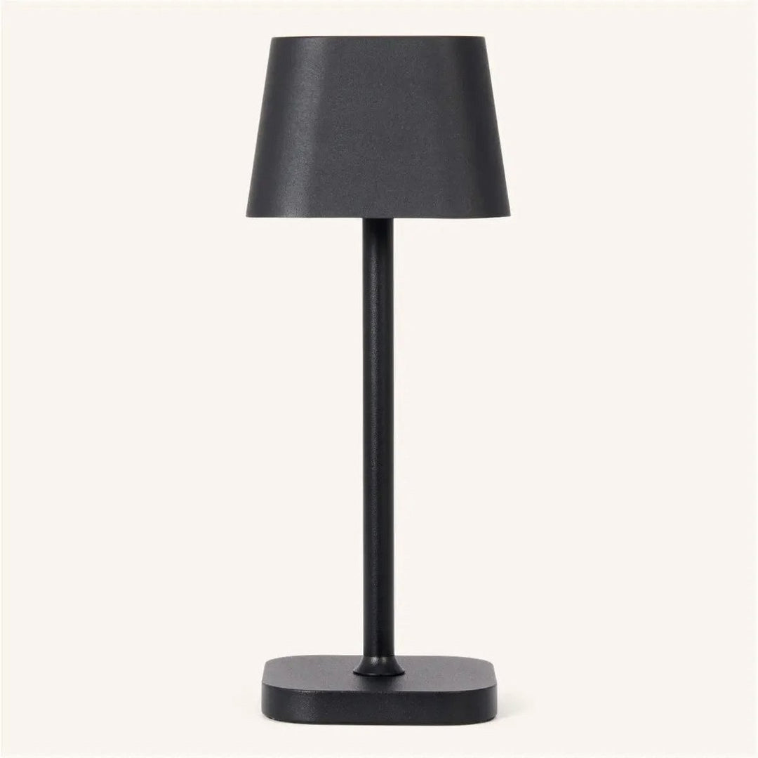 Lampe sans fil rechargeable noir pour horeca, evevement