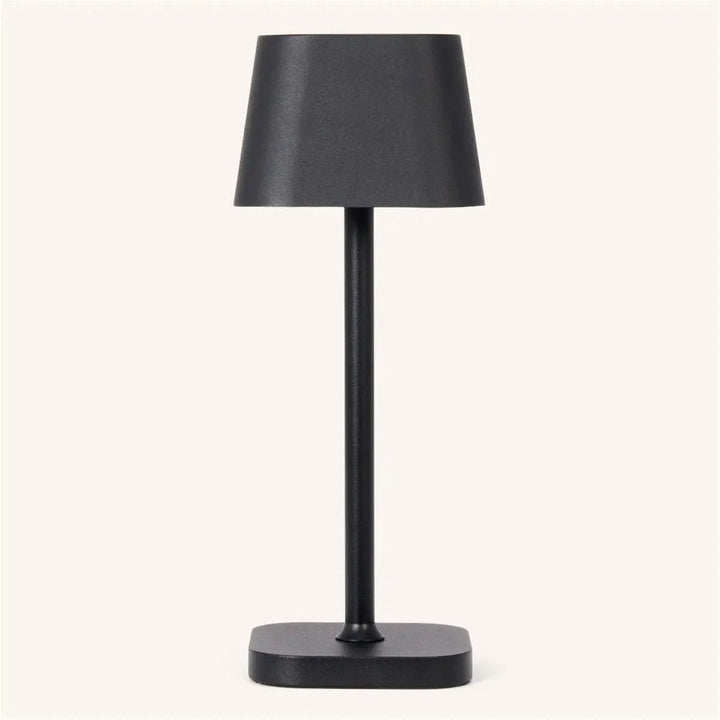Lampe sans fil rechargeable noir pour horeca, evevement