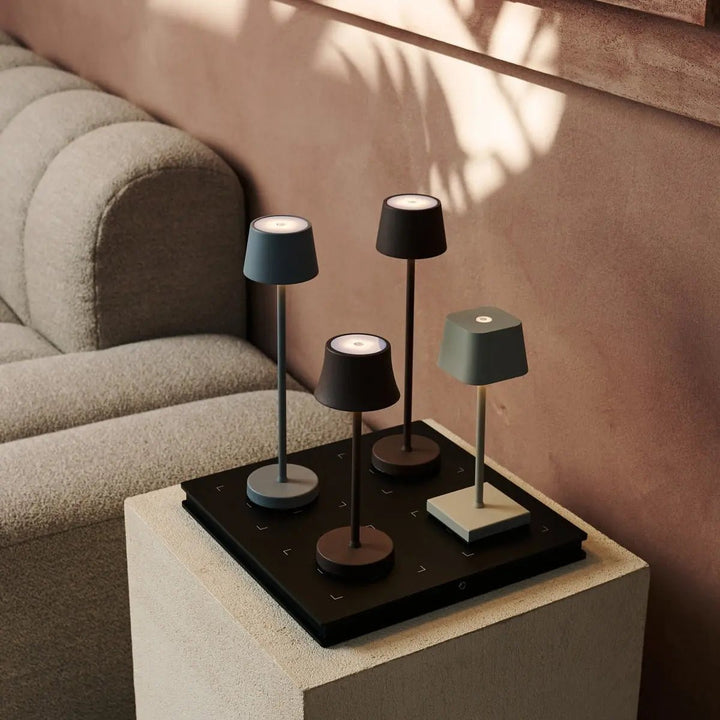 Midnight Black Rechargeable Table Lampe