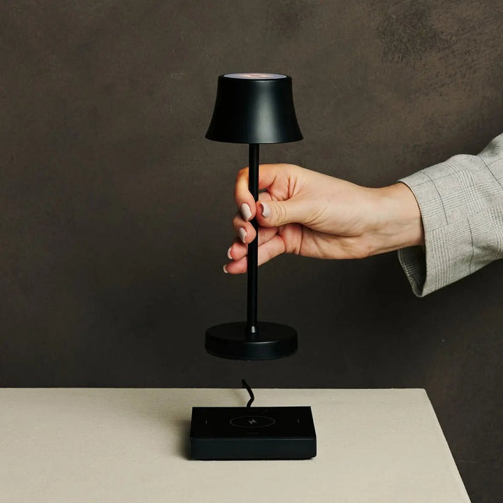 Midnight Black Rechargeable Table Lampe
