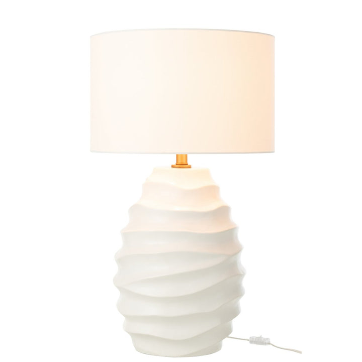 Lampe J-Line Golf - céramique - blanc