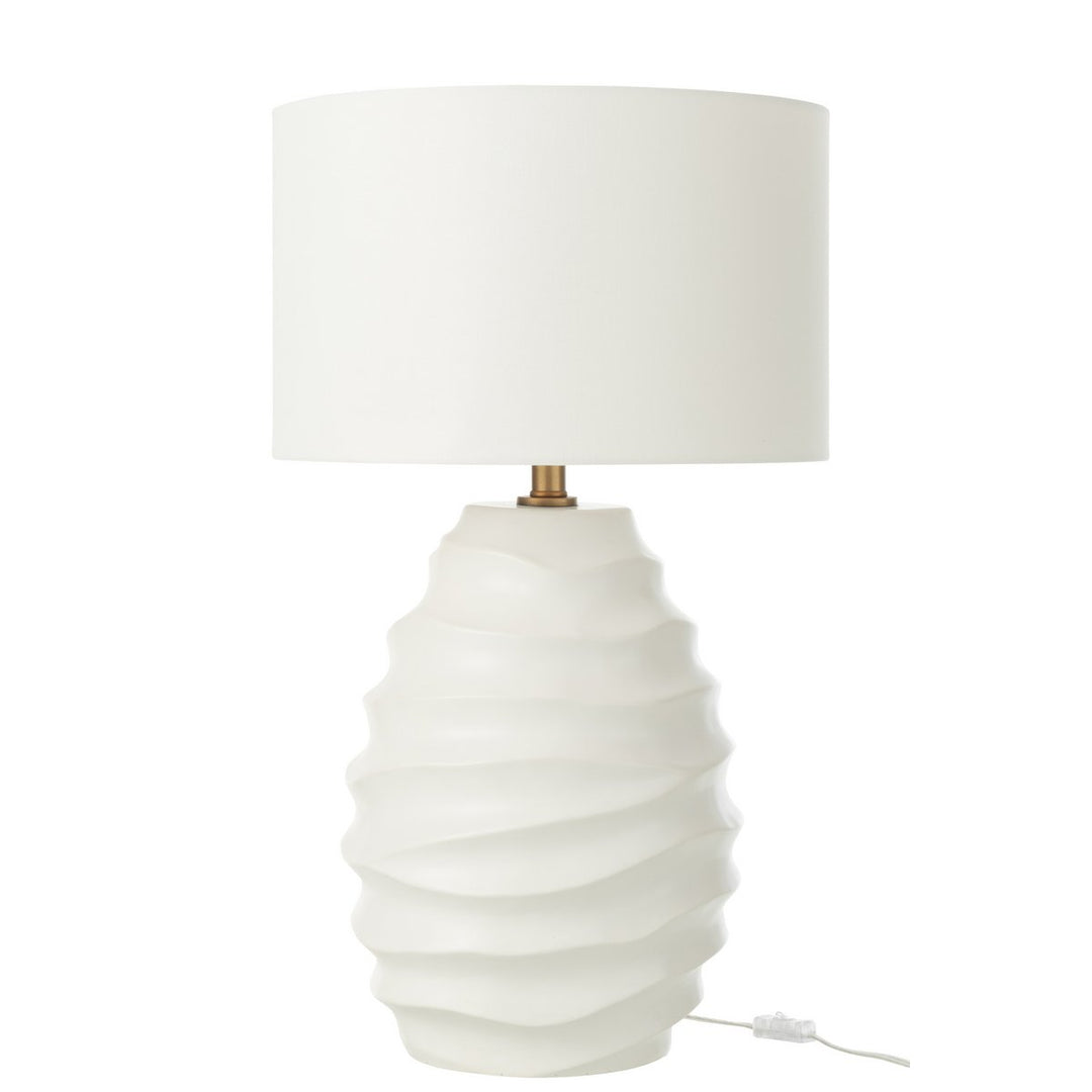 Lampe J-Line Golf - céramique - blanc