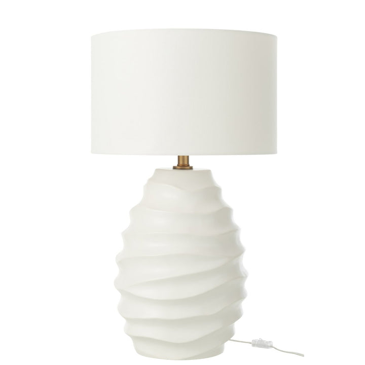 Lampe J-Line Golf - céramique - blanc