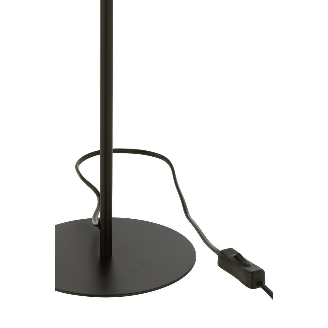 lampe de chevet metal noir