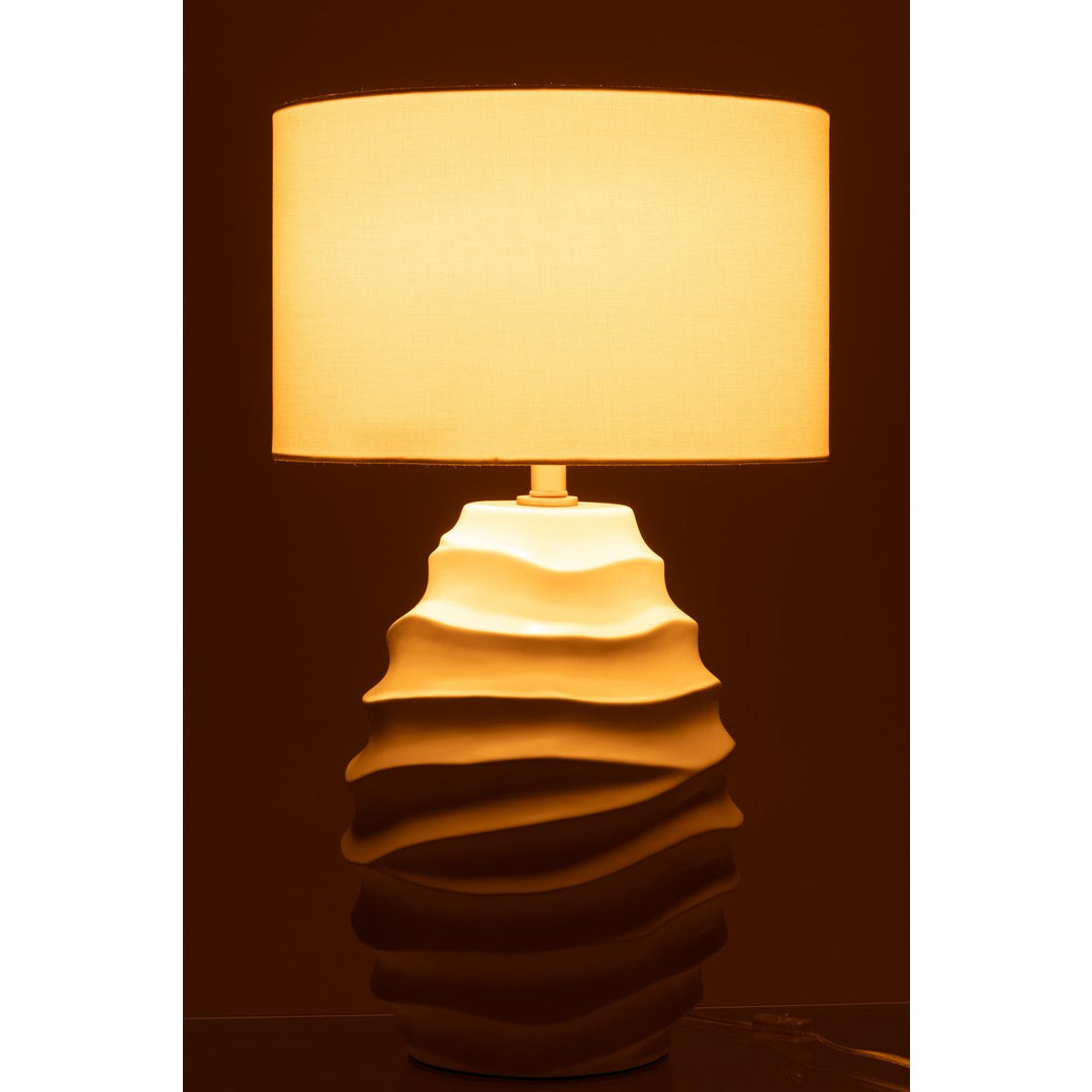Lampe J-Line Golf - céramique - blanc