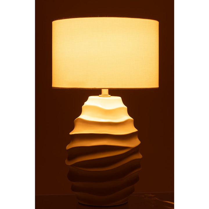 Lampe J-Line Golf - céramique - blanc