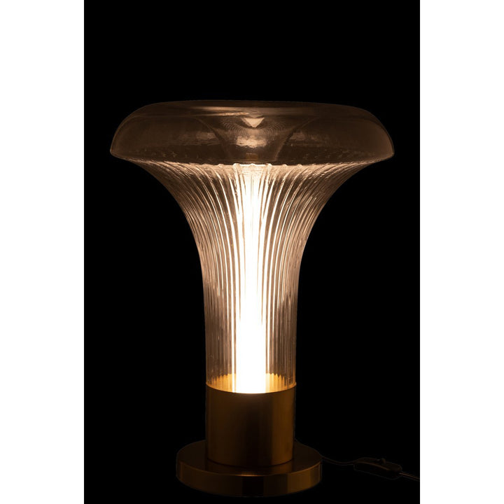 lampe de table  en vere style ar deco