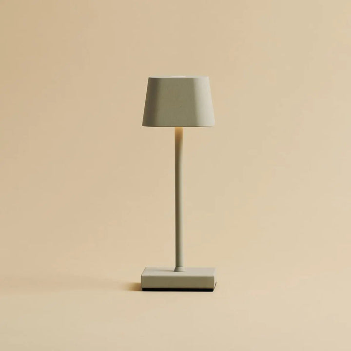 lampe de table sans fil gris