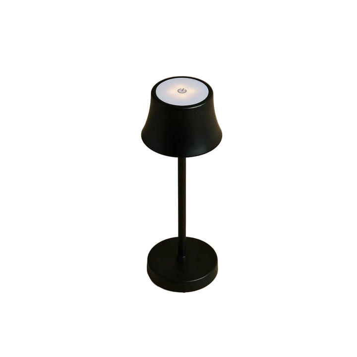 lampe de table sans fil noir pour horeca