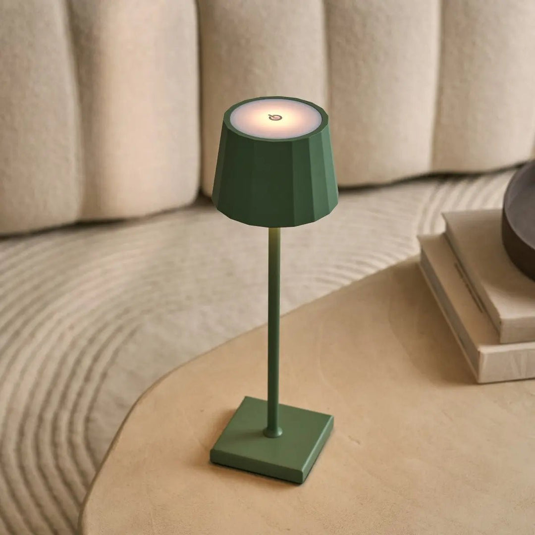 lampe de table vert sauge sans fil