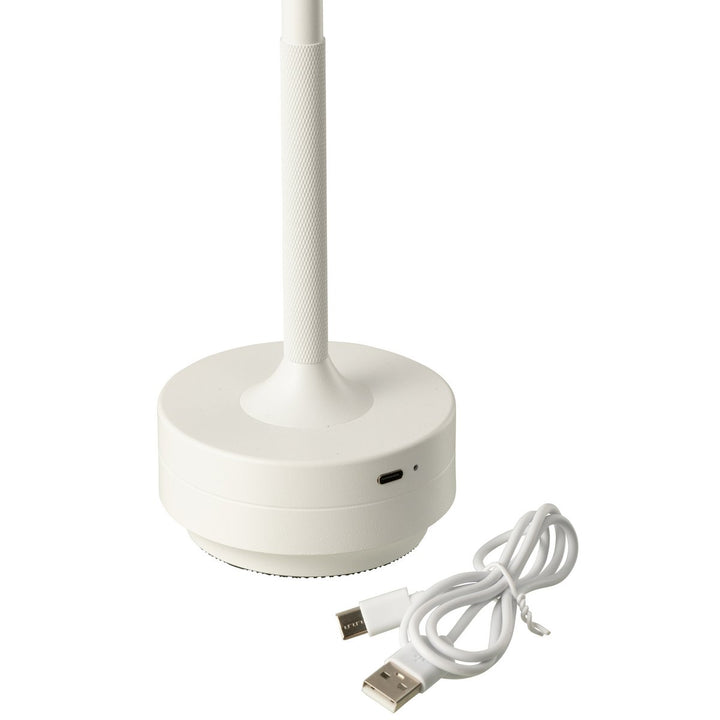 lampes rechargeable usb plastique blanc 
