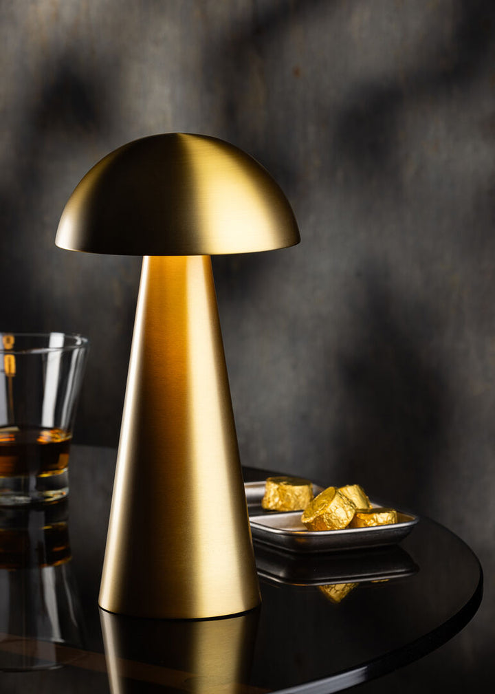  lampes rechargeables grenada dorée pour horeca