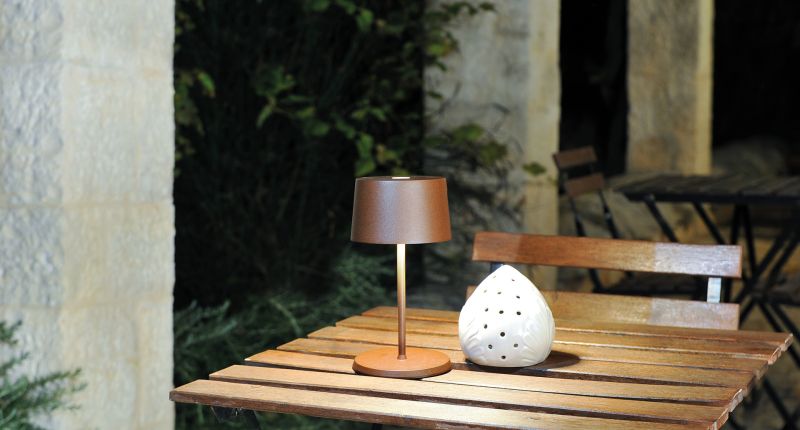 CORDLESS TABLE LAMP ZAFERANO