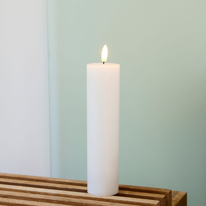 LOT 2 Sille Bougies rechargeables en  cire  20 cm ∅ 5| Sille Sirius