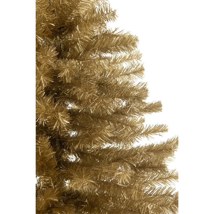 sapin de Noël doré en PVC grand
